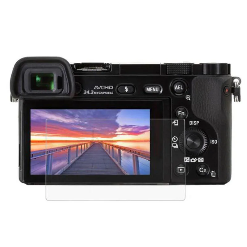 Gehärtetem Glas Protector Für Sony Alpha A6600 A6000 A6100 A6300 A6400 A5000 NEX-7/6/5/5N/5T/5R/3 Bildschirm Film Schutz Abdeckung Image