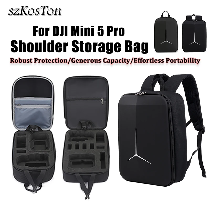 Rucksack für DJI Mini 5 Pro, Aufbewahrungstasche, Umhängetasche, Reise-Tragetasche, Drohnenzubehör, tragbare Box Image