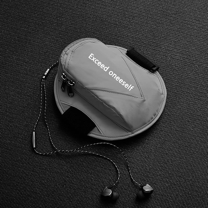 7.2 Inch Outdoor Running Sports Phone Holder Armband Arm Wrist Universal Gym Armbands Men and Women Outdoor Running Mobile Phone Arm Bag Sport Phone Armband Bag Waterproof Reflective Jogging Case