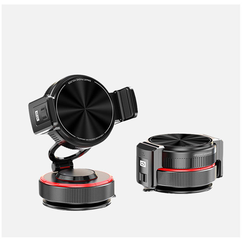 Nano Suction Car Phone Mount, Super Stable Dashboard Cell Phone Holder for Car, 360° Rotation Foldable Portable Phone Stand Anti-Shake Compatible with iPhone 17 16 15 14 Pro Max, Samsung Galaxy S26