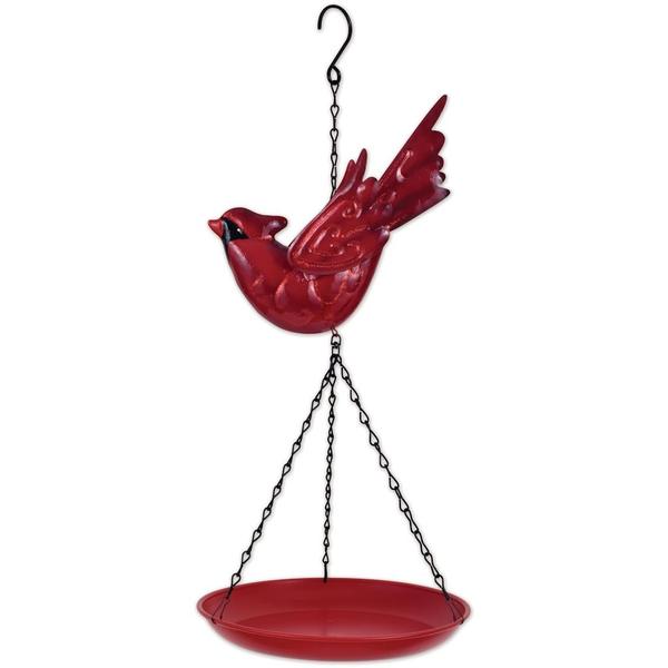 Sunset Vista Designs 435214 - Cardinal bird feeder (17550) Lawn and Garden Lighted Bird Feeders