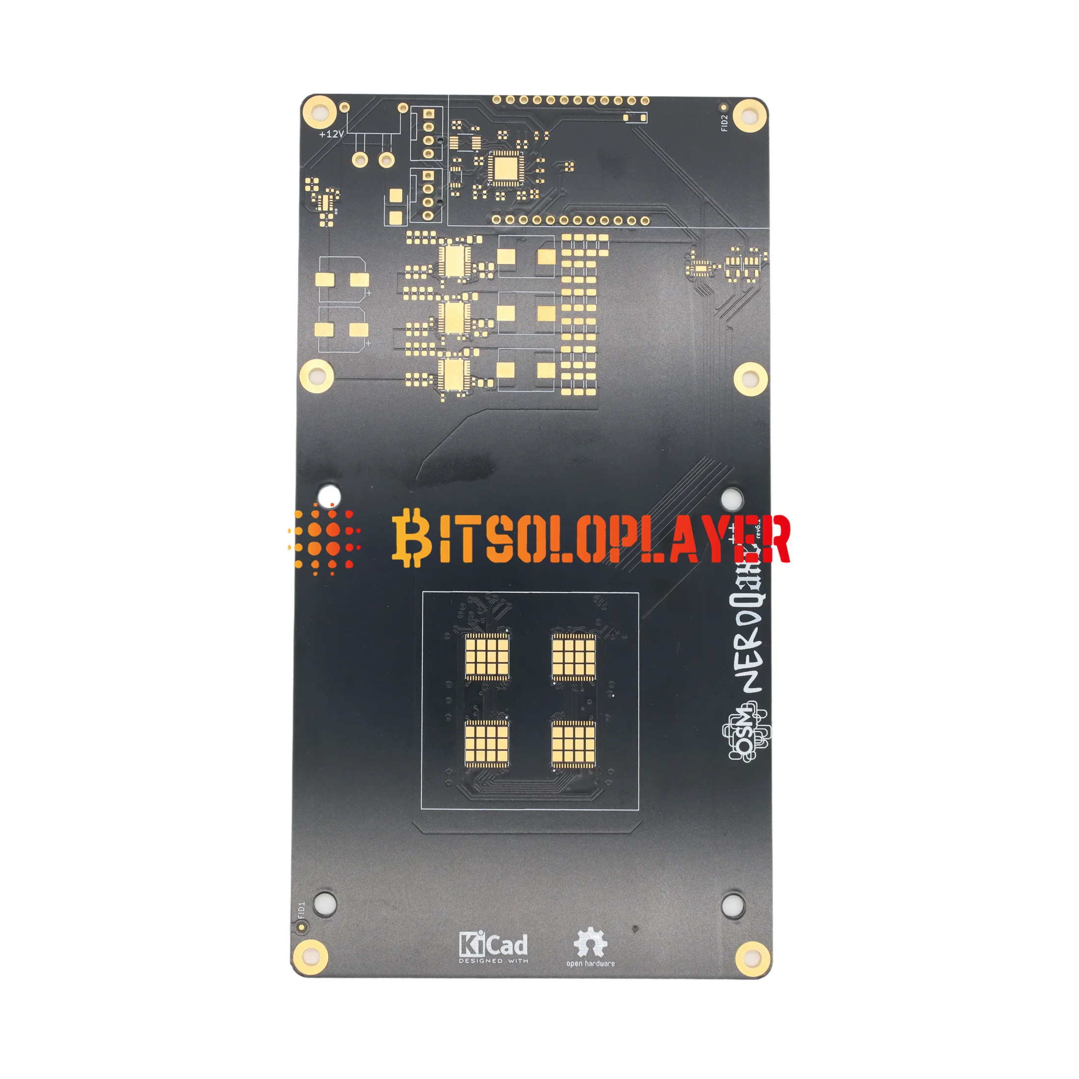 Open-Source-Leiterplatte für NerdQaxe++ Rev6.1 Bitcoin Miner Image