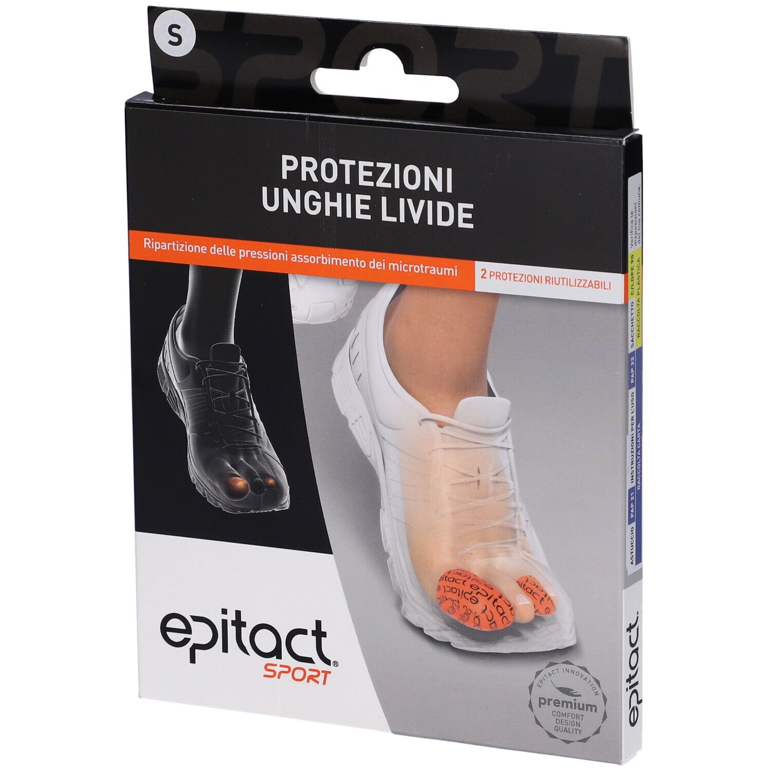 Epitact Sport Unghie Livide S 2 pz Bendaggio/i