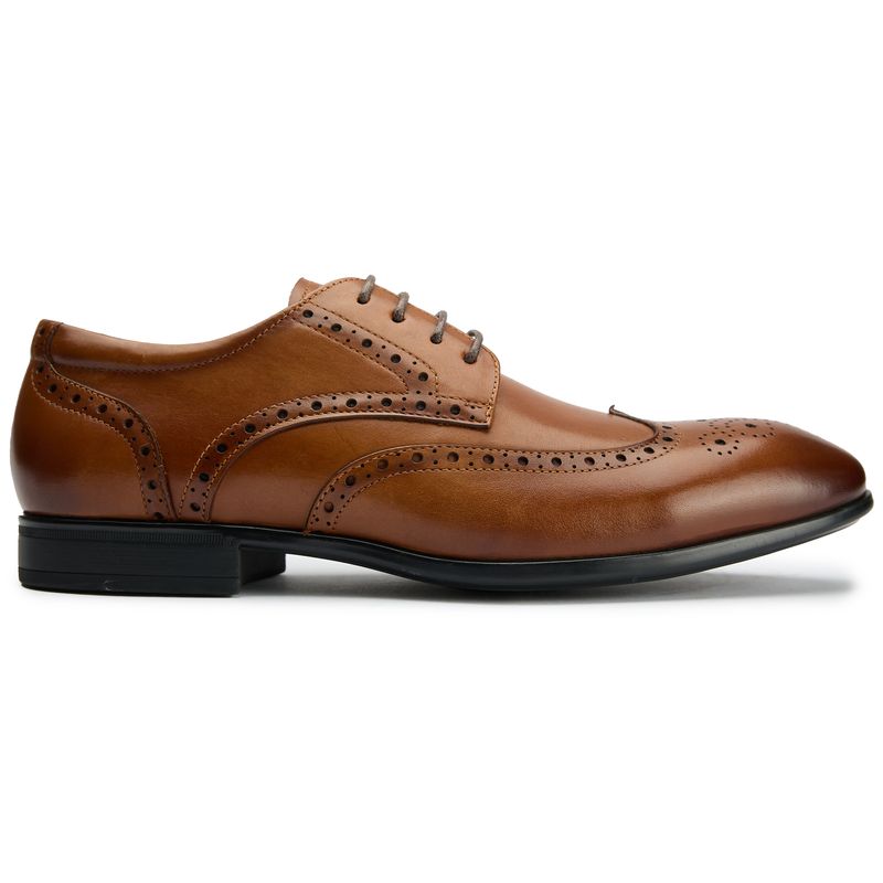 Sole Ldn Wide Fit Brogue Schuhe EU 42 / UK 8