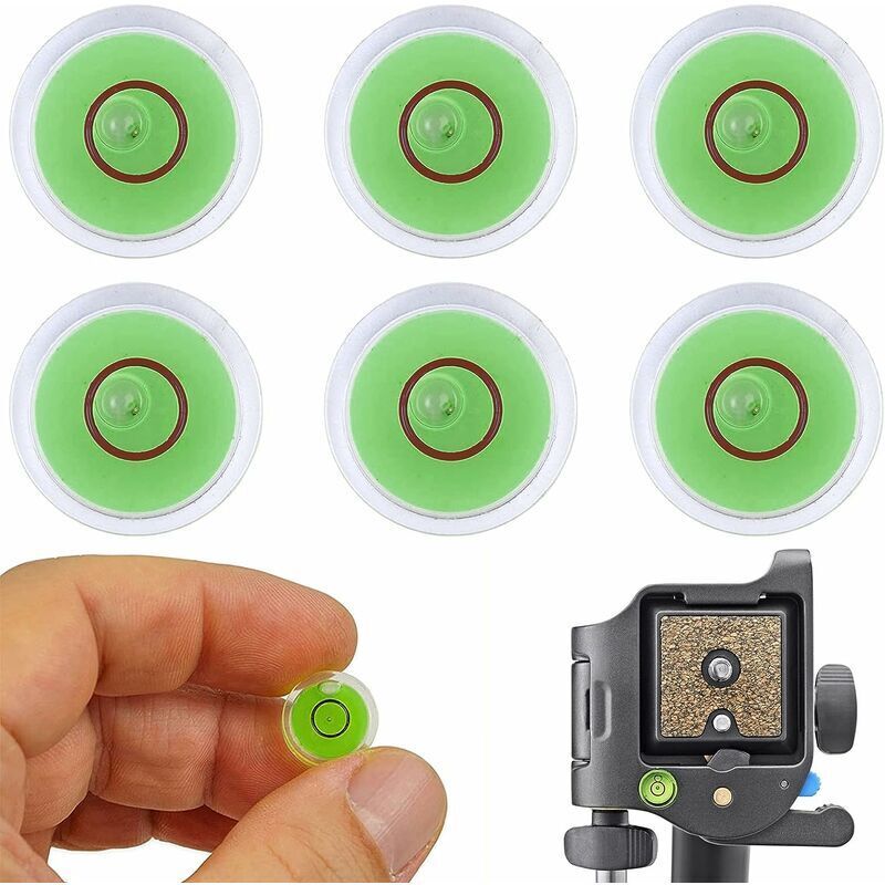 Jalleria - Livella A Bolla, Livella A Bolla, Livella A Bolla Di Precisione, Livella A Bolla Orizzontale, Bolla Di Livello, Bolla Di Livello Rotonda, Livelle A Bolla Rotonde, Livella A Bolla Circolare Da 12 Mm, L