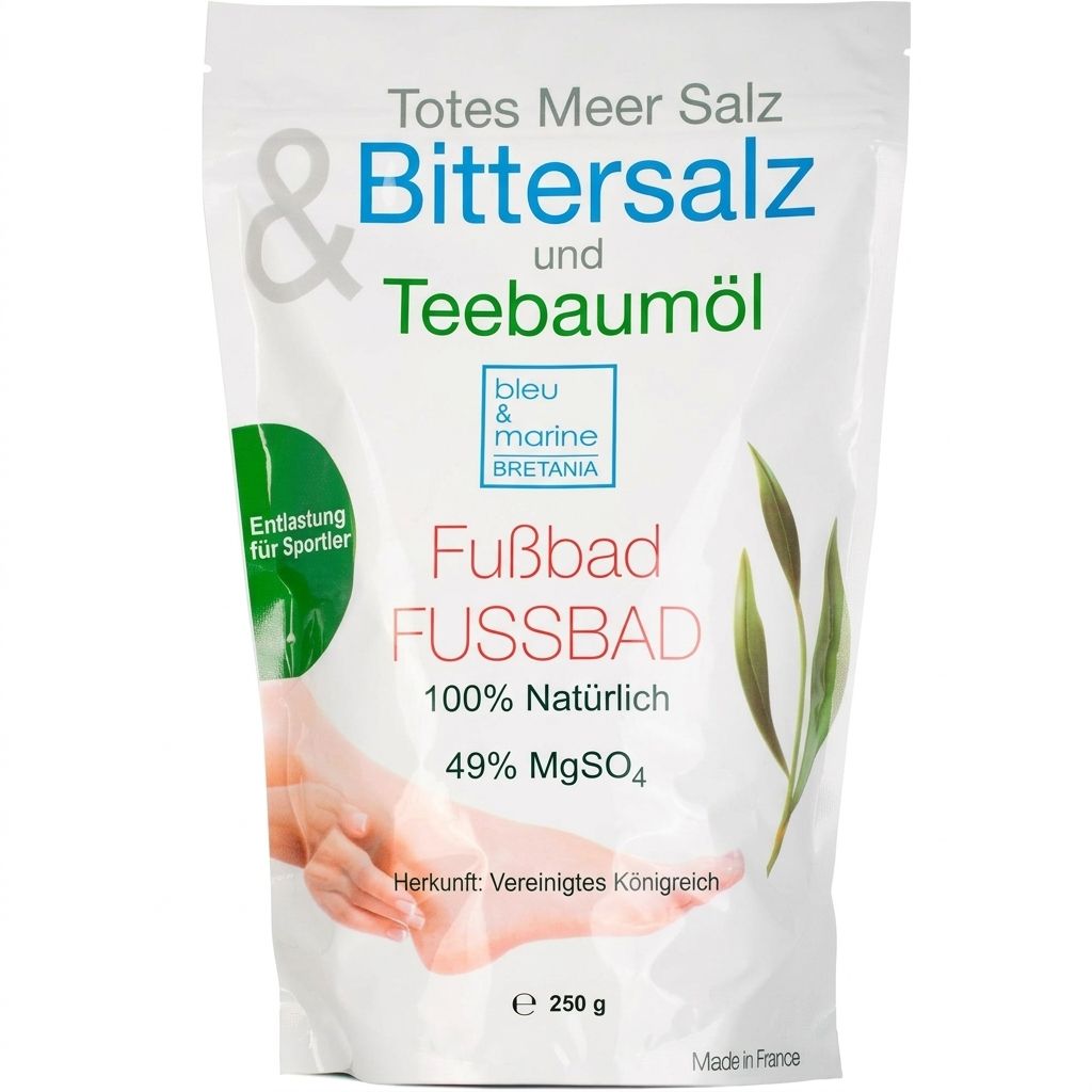 Bleu & Marine Bretania Pediluvio con Olio di Tea Tree e Menta Piperita