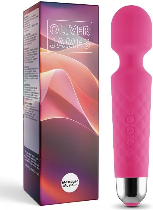 Oliver James Vibratore per donne – Silenzioso e potente, colore rosa 1
