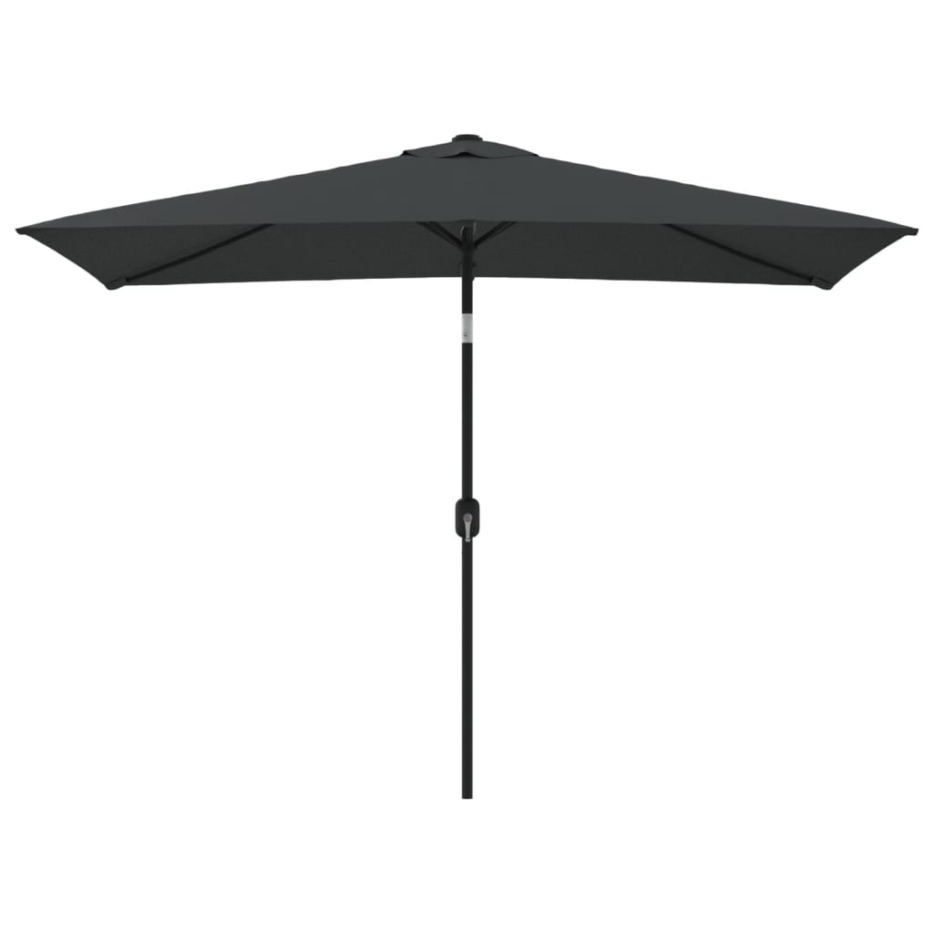 Helloshop26 - Sonnenschirm mit Metallstange 300 x 200 cm anthrazit 02_0008132 Image