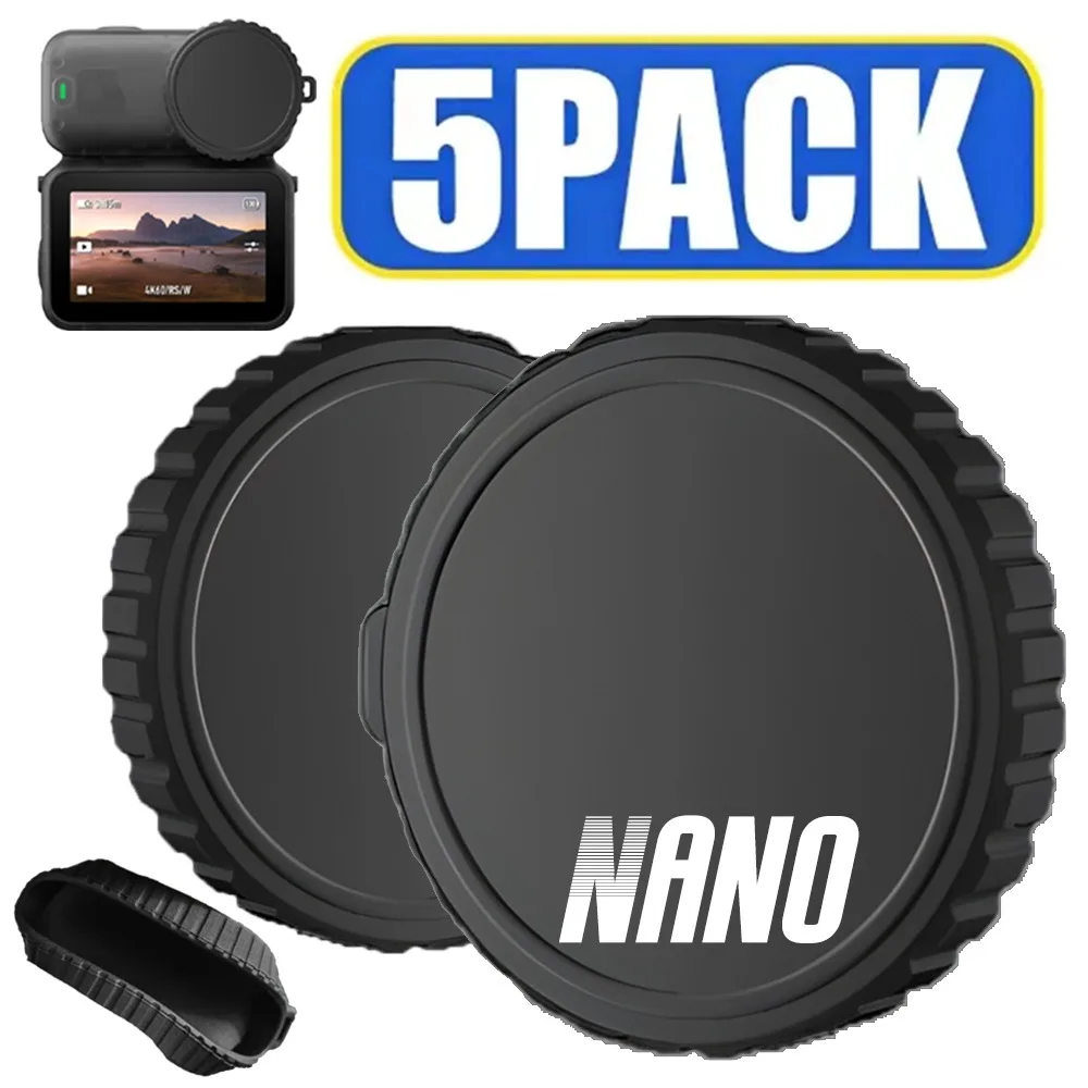 1–5 Stück weiche Silikon-Objektivabdeckung für DJI OSMO Nano, Anti-Drop-Staub-Kameraobjektiv-Schutzkappe für DJI Osmo Nano-Kamera Image