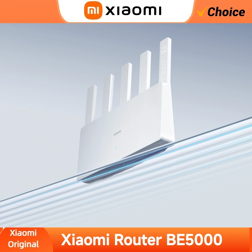 NEUER Xiaomi Router BE5000 Wi-Fi 7 2,4/5 GHz Dual-Frequenz Mesh 2,5 G High-Speed-Netzwerkanschluss IPTV OFDMA Signalverstärker Mi Home Image