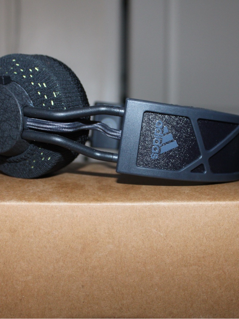 Adidas Headphones | Adidas Matte Black On-Ear Headphones With Subtle Green Stitching | Color: Black | Size: Os