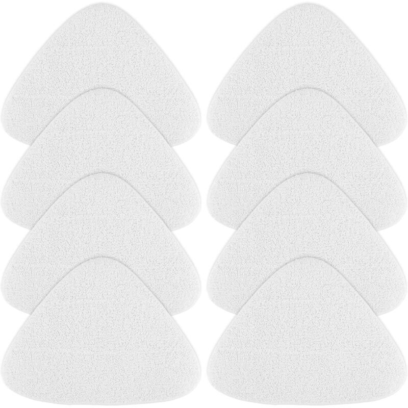 8 Pezzi Di Ricambio Per Mocio A Vapore Vileda, Rivestimento In Microfibra Compatibile Con I Pulitori A Vapore Vileda Steam E Vileda Steam Plus