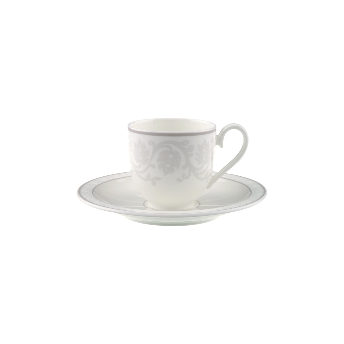 Villeroy & Boch Gray Pearl Espressotasse mit Untertasse 70 ml Image