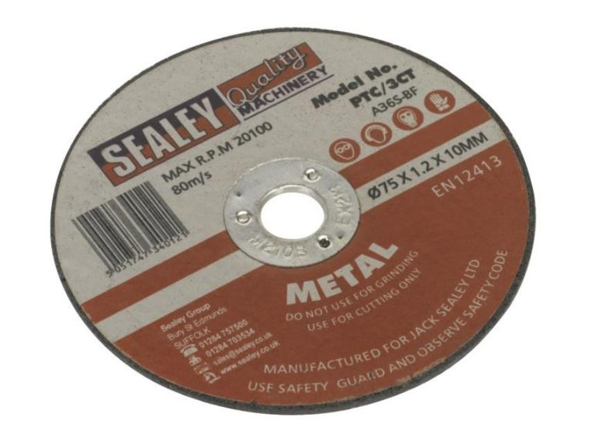 SEALEY Trennscheibe, Winkelschleifer PTC/3CT Image