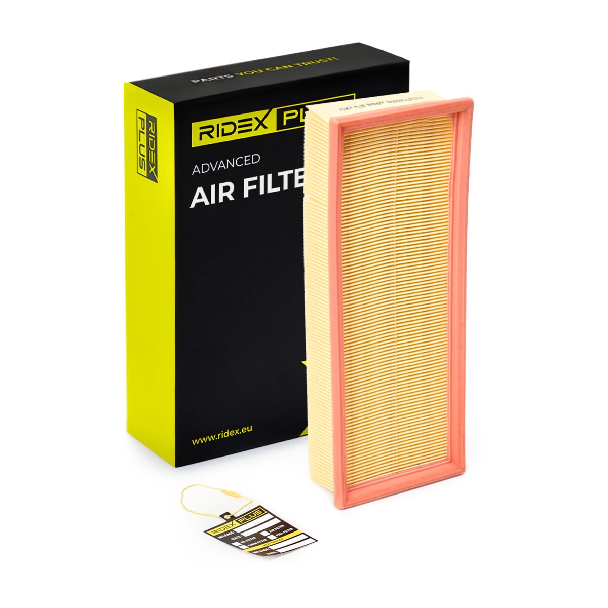 RIDEX PLUS Luftfilter VW,AUDI,JEEP 8A0059P 1444K8,068129620A,PC801 Motorluftfilter,Filter für Luft 3318955M1,5005823,A790X9601KA,93891826,026133837A Image