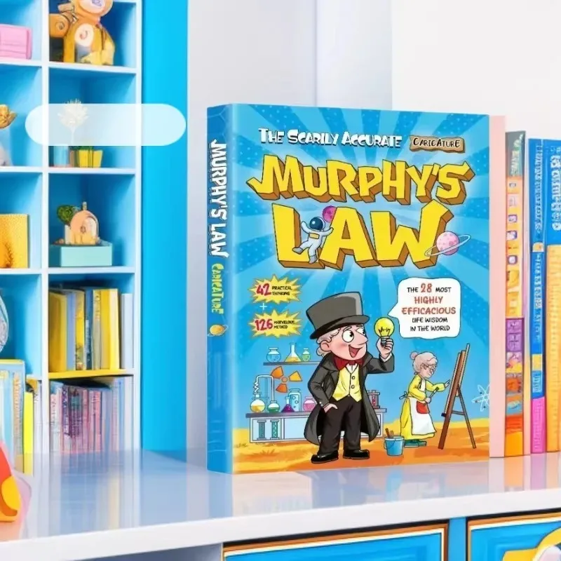Murphy's Law: Humorvolles Lebensphilosophie-Buch mit praktischem Denken und inspirierender Weisheit – Englische Bücher Image