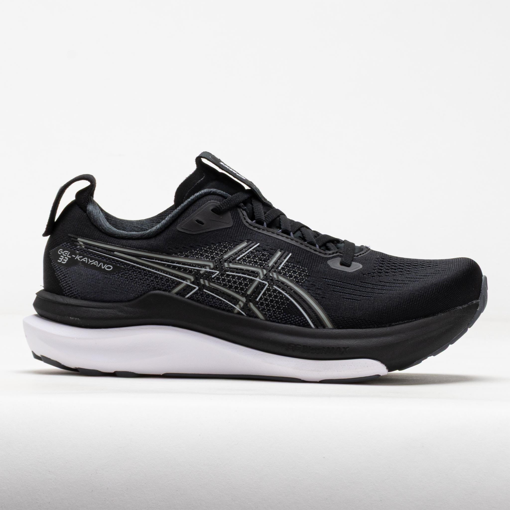 ASICS GEL-Kayano 33 Women's Running Shoes Black/White