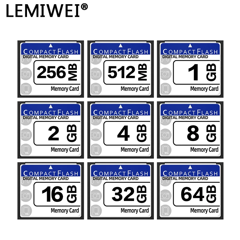 100 % originale Lemiwei-Speicherkarte mit echter Kapazität, 64 GB CF-Karte, 32 GB, 8 GB, 16 GB, kompakte Flash-Karte für Kamera-Computer Image