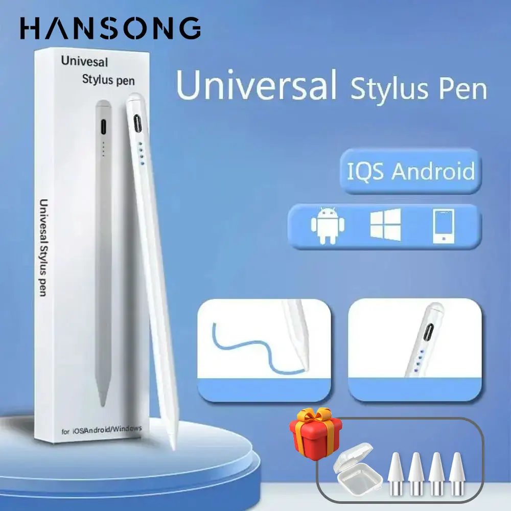 Universeller Stylus-Stift für Android-Tablets, Handy-Touch-Bleistift für iPhone, kapazitiver Stift für Huawei XIAOMI Samsung Tablet Image
