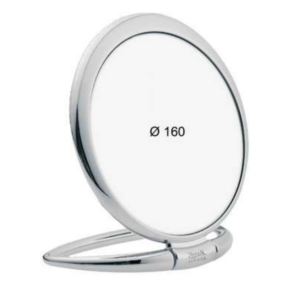Janeke Specchio cromato con custodia 1 pz Accessori