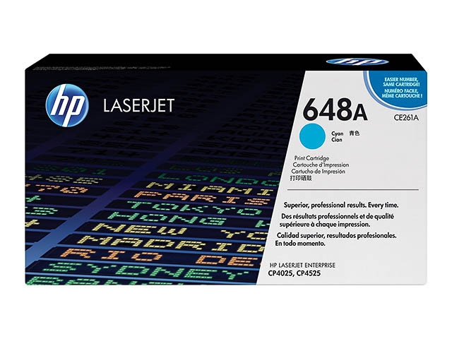 Laser/Kopierer HEWLETT PACKARD CE261A HP CLJ CP4525 TONER CYAN Image