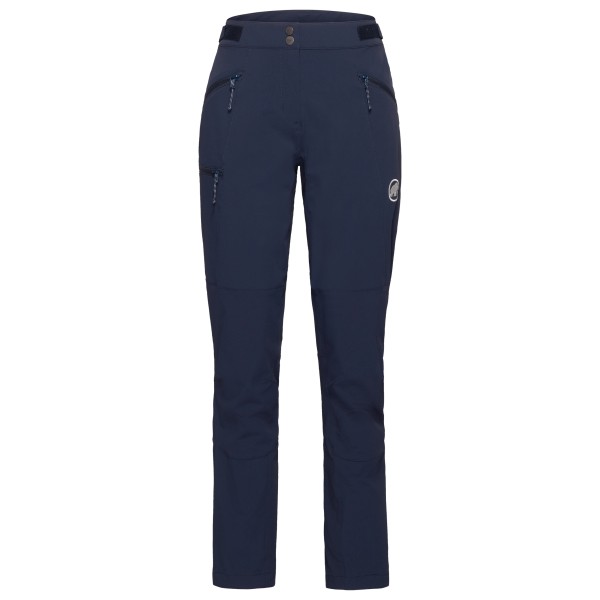 Mammut - Women's Courmayeur Softshell Pants - Tourenhose Gr 38 - Long blau