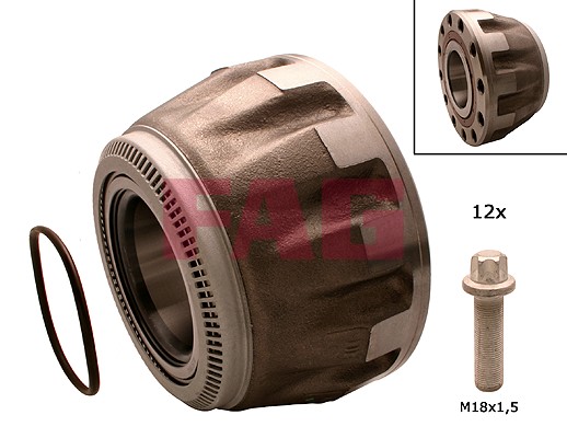 SCHAEFFLER FAG Radlager 564734.H195
