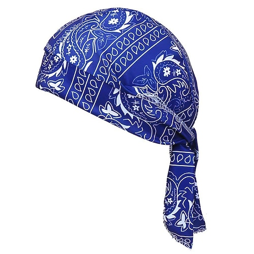 Kühlendes Paisley-Kopftuch/Mütze, schnelltrocknend, elastisch, ideal für Radsport, Outdoor-Aktivitäten und als Piraten-Bandana für Damen und Herren, Fitness, Laufen, Fitnessstudio, Ganzjahres-Kopftuch Image