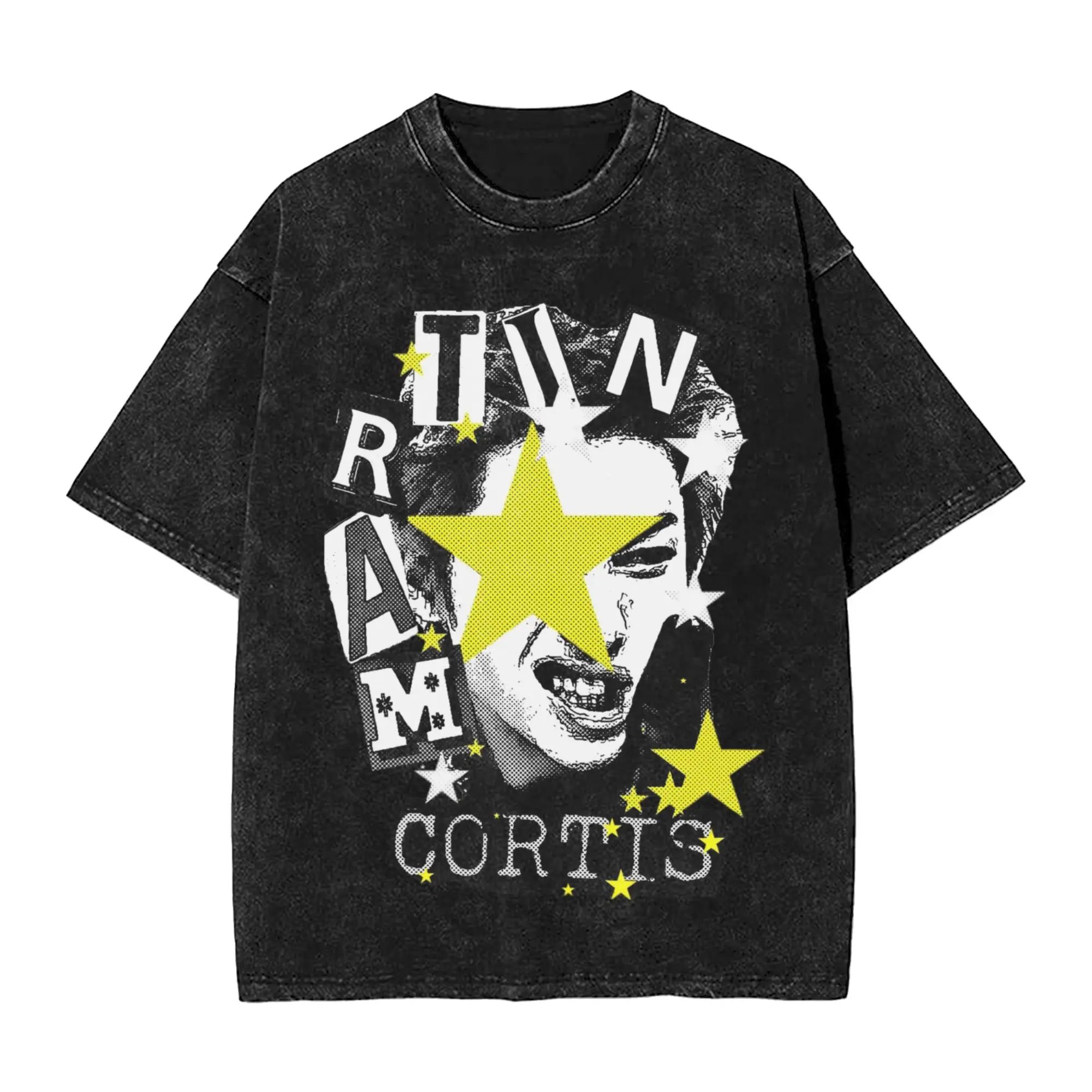 Kpop Boy Group Cortis James Washed T-Shirts Streetwear Vintage T-Shirts T-Shirt für Männer und Frauen aus Baumwolle mit Harajuku-Grafikdruck