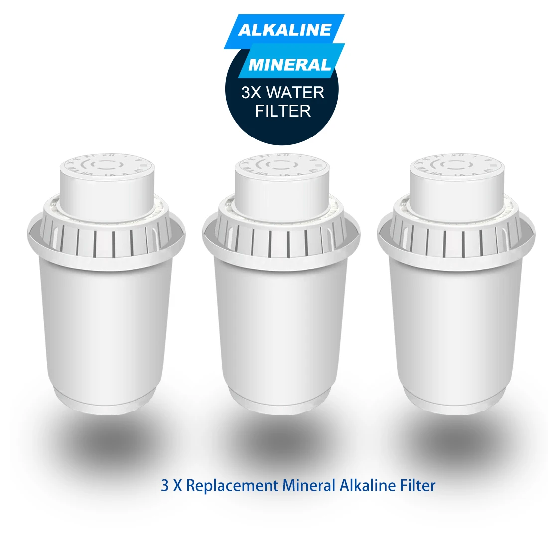 ALTHY Mineral-Alkali-Wasserfilter-Ionisator für 3,5 l Wasserkrugkrug – Luftreiniger-Filtrationssystem – pH-Alkalizer