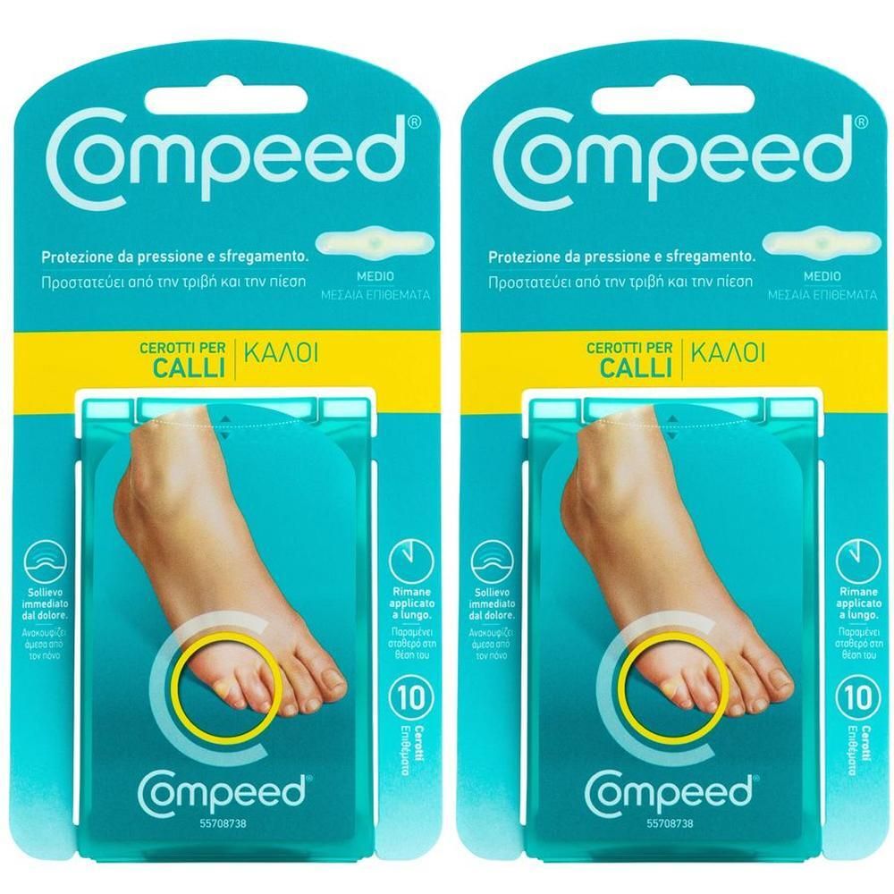 COMPEED® Cerotti per Calli 2x10 pz Cerotto