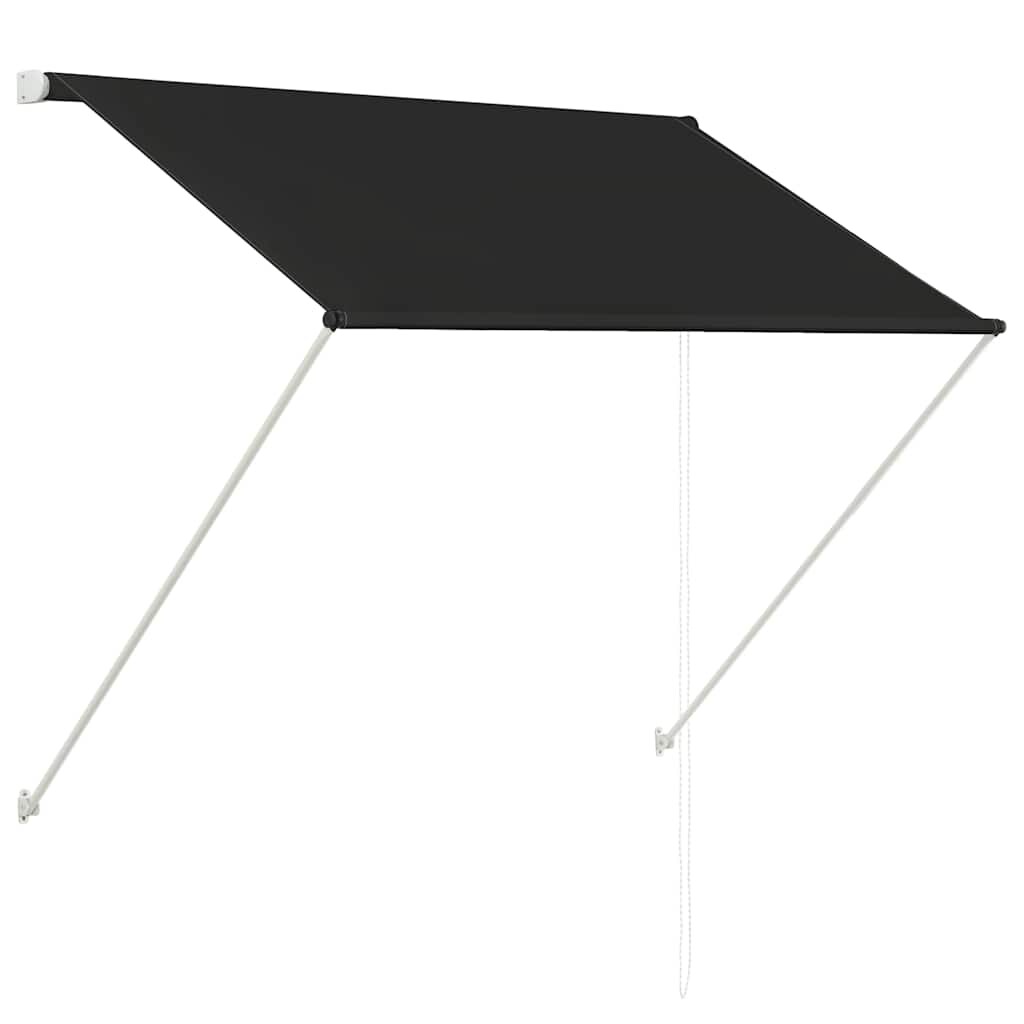 vidaXL Einziehbare Markise 100×150 cm Anthrazit Image