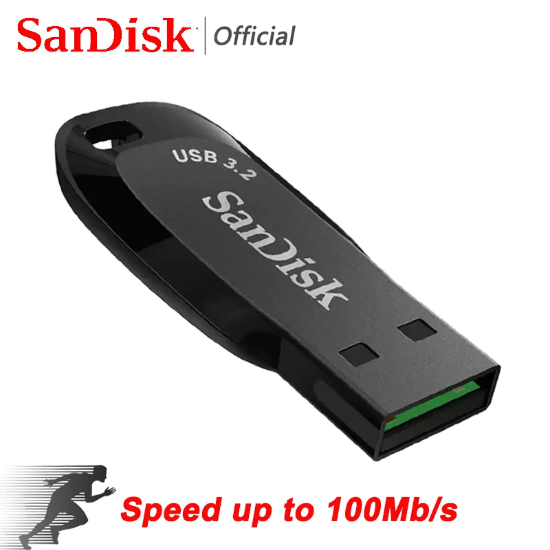 Sandisk USB 3.2 Pendrive 512 GB 256 GB 128 GB 64 GB 32 GB USB-Flash-Laufwerk bis zu 100 M/s Pen-Laufwerk USB-Flash-Stick-Festplatte auf Tastenspeicher Image