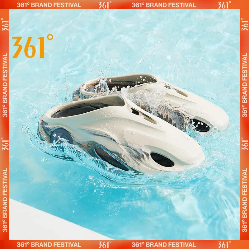 361 Degrees AG Aaron Gordon Whale 2 trendige Herren-Hausschuhe mit Technologie, weich, elastisch, bequem, dicker Boden 672421103 Image