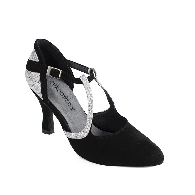 Heiße Angepasst Frauen Ballsaal Schuhe Praxis Tanzen Schuhe Latin Ballroom Dance Schuhe Damen Latin Dance Schuhe 7cm Party schuhe