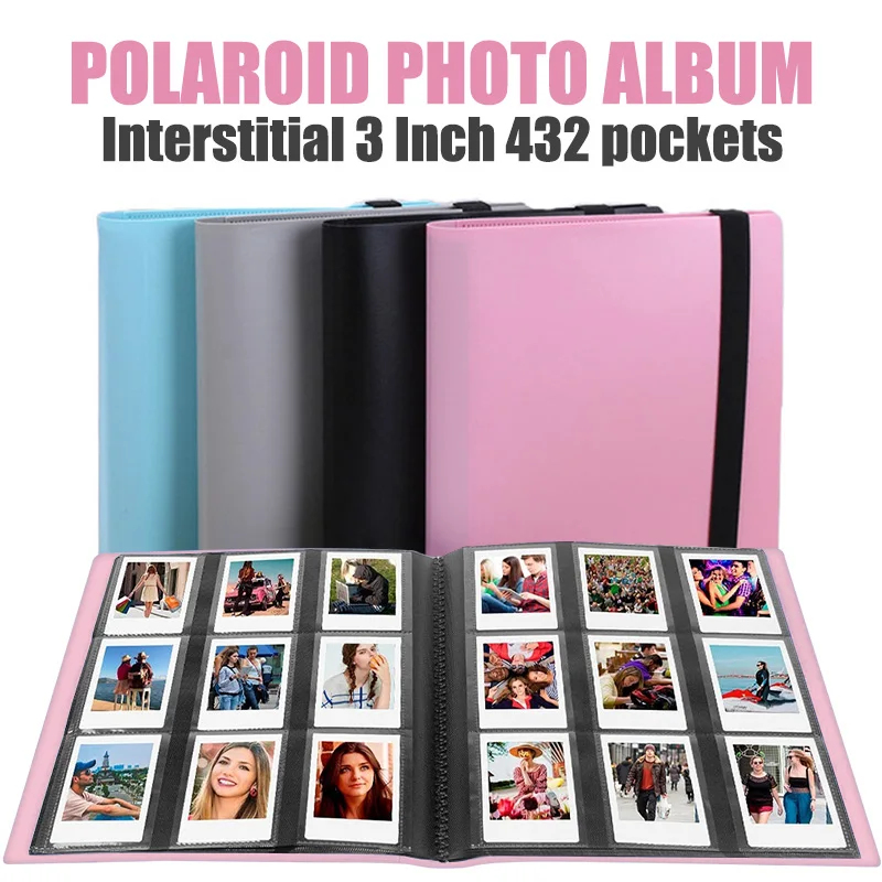 1 Stück, 432 Taschen Fotoalbum für Fujifilm Instax Mini 12 11 9 Evo 90 70 40 8 7 LiPlay Sofortbildkamera Image