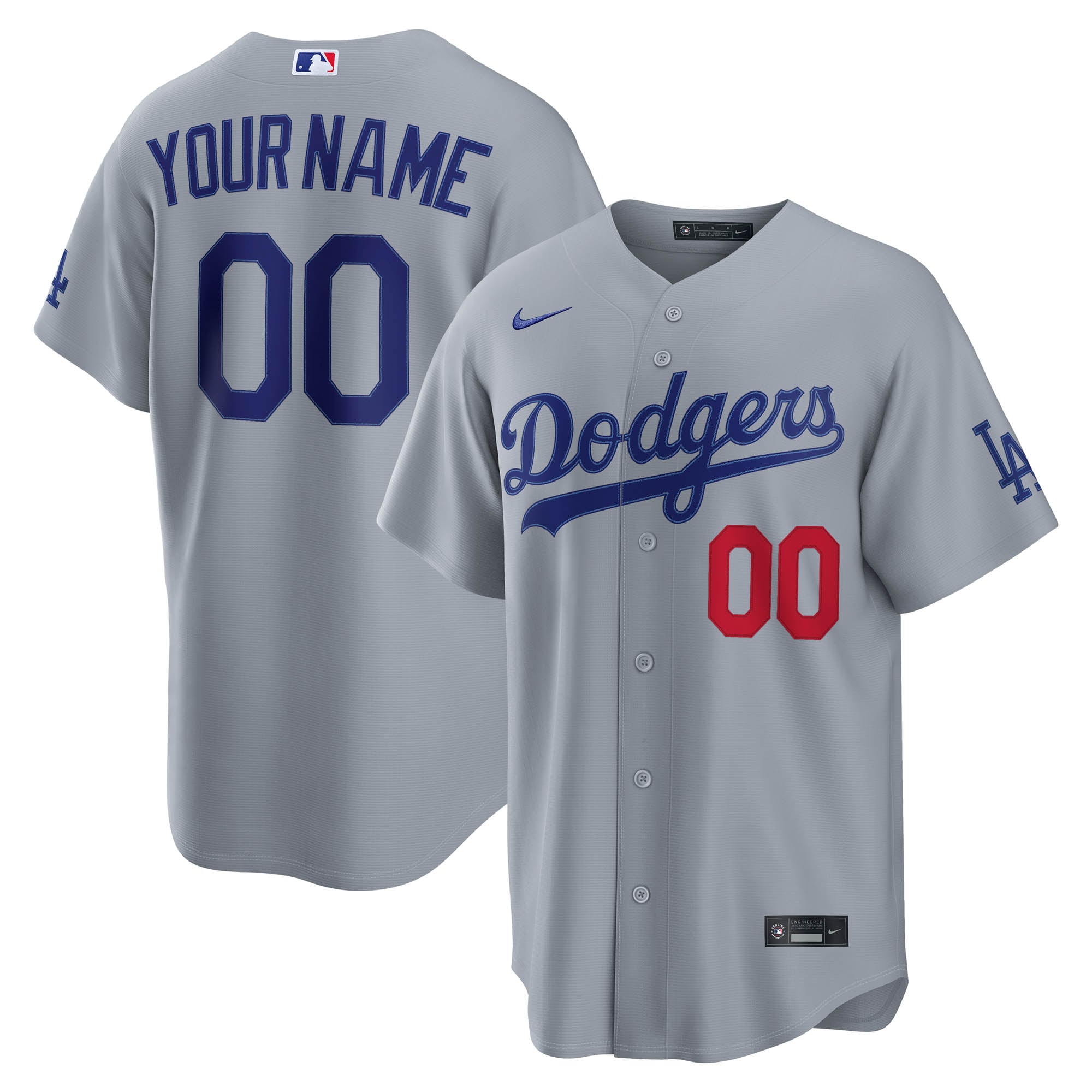 Los Angeles Dodgers Nike MLB Ausweichtrikot für Herren