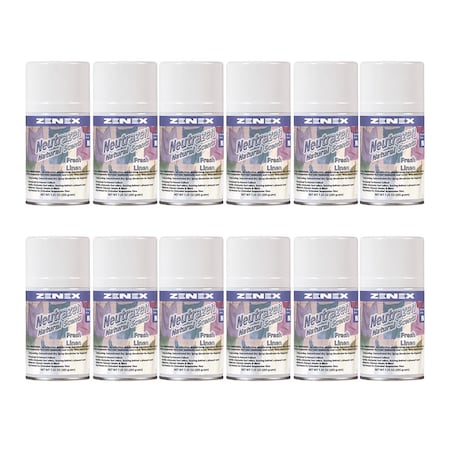 ZENEX 491333 Neutrazen Fresh Linen Scent Metered Odor Neutralizer net 7 oz.,