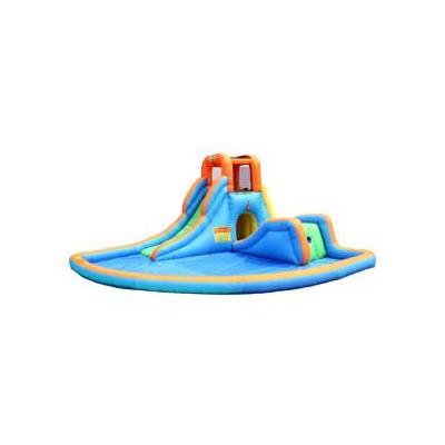 Bounceland Cascade Inflatable Water Slides with large pool