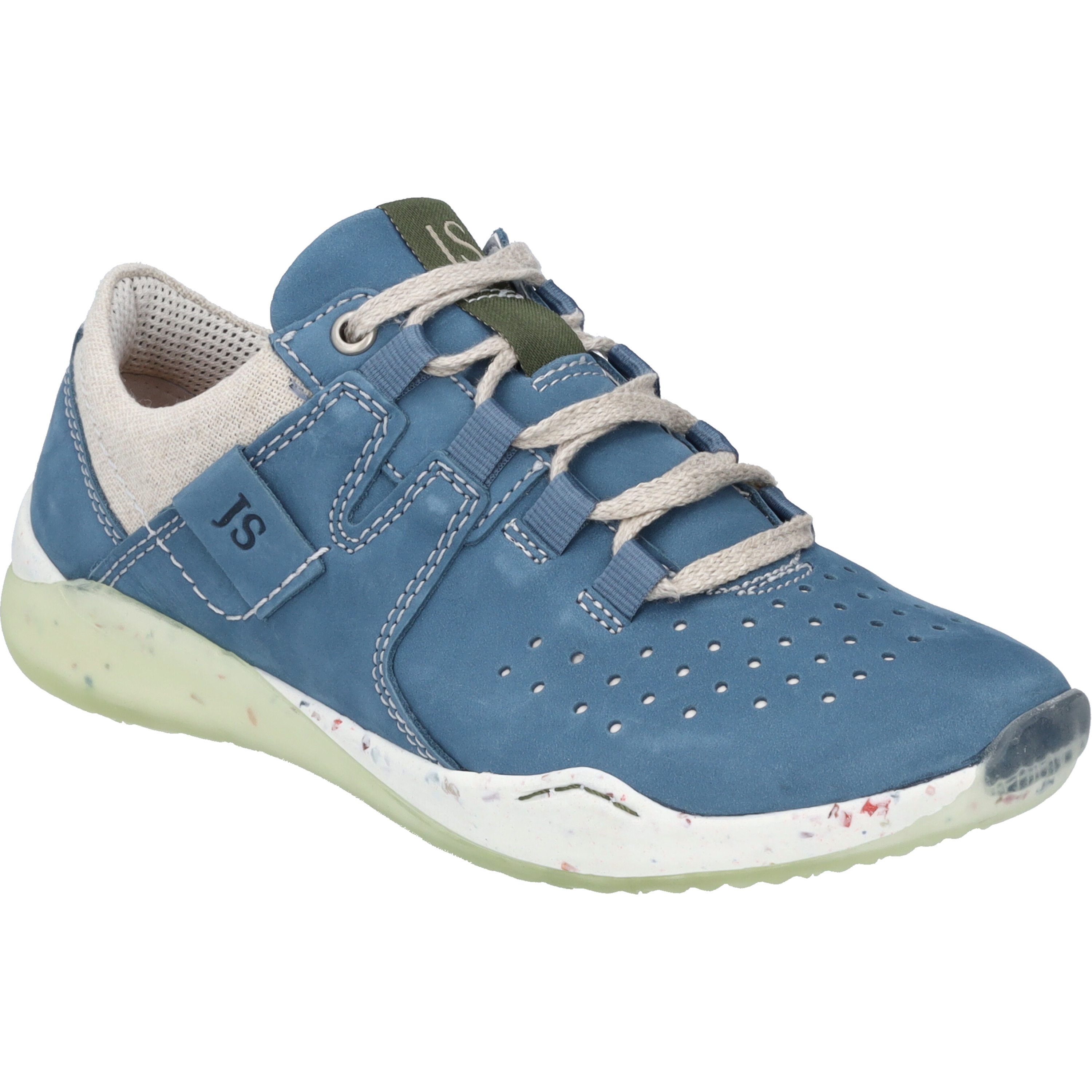 JOSEF SEIBEL Damen Sneaker Ricky 18 in blau-kombi