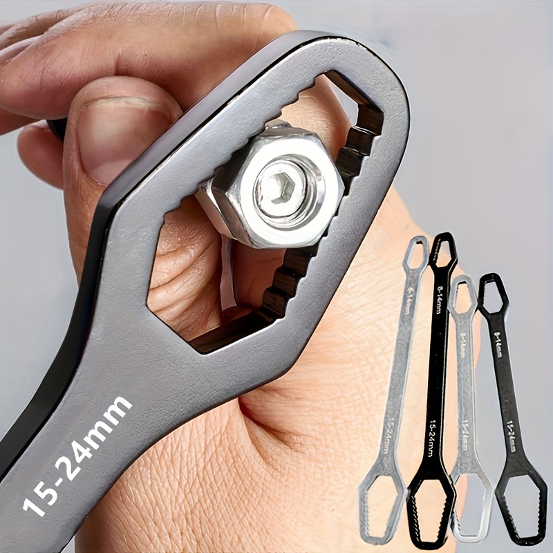 Universal Adjustable Wrench Double Ended Self Tightening Ratchet Spanner Universal Adjustable Wrench Double Ended Self Tightening Ratchet Spanner