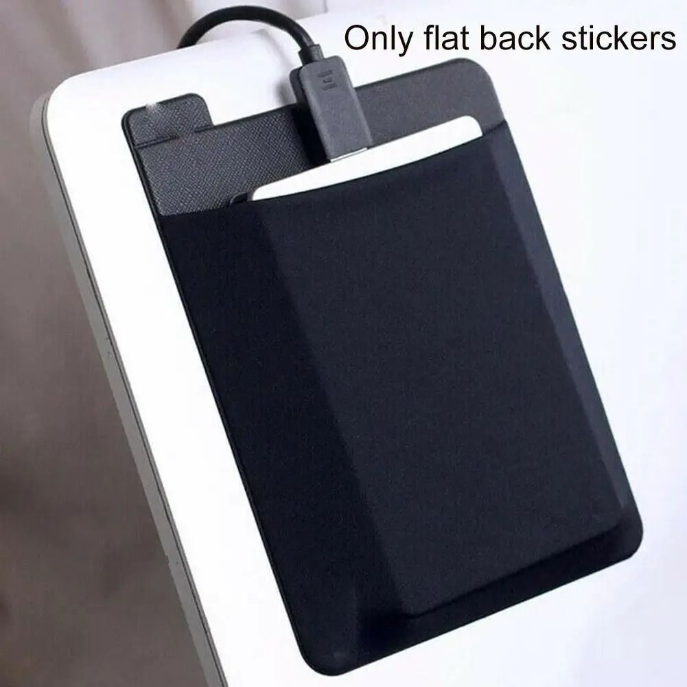 Laptop Back Adhesive Pouch External Mouse & Hard Drive Sleeve High Yield Peripheral Interaction Hub Laptop Back Adhesive Pouch External Mouse & Hard Drive Sleeve High Yield Peripheral Interaction Hub
