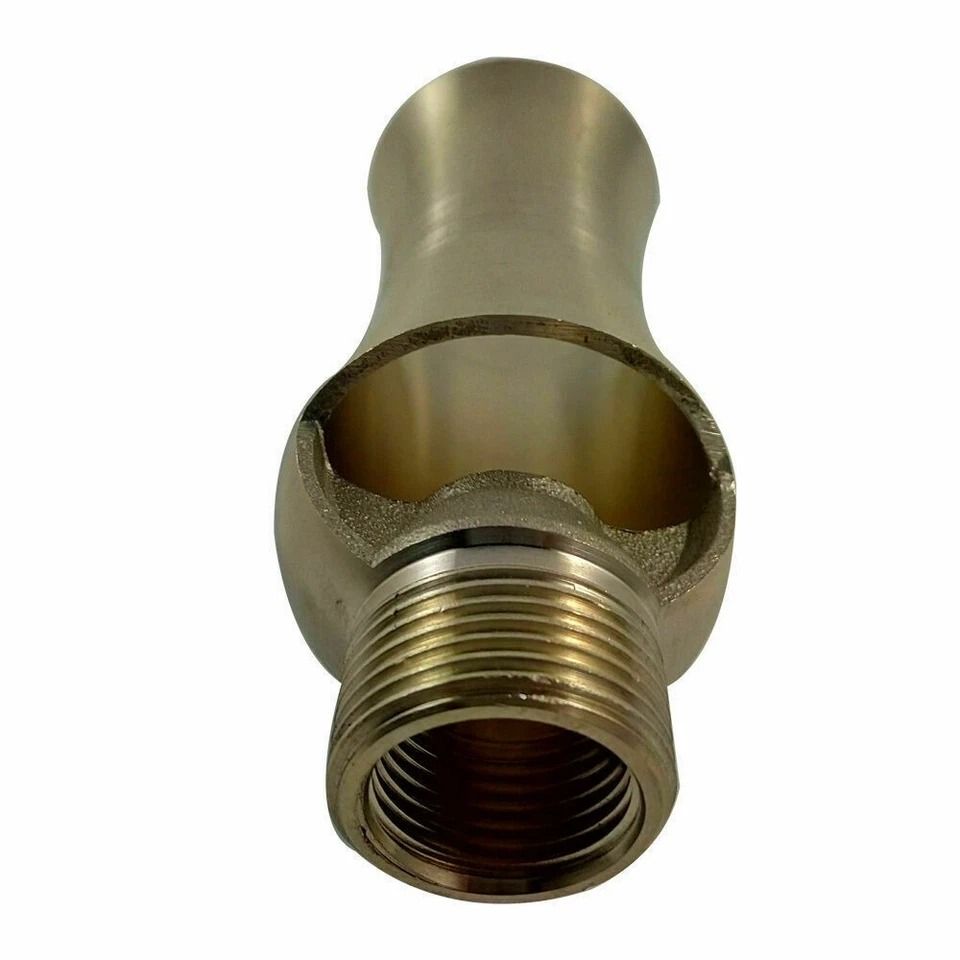 Brass Cascade Fountain Nozzle For Pond And Garden Ice Tower Spray Head Brass Cascade Fountain Nozzle For Pond And Garden Ice Tower Spray Head