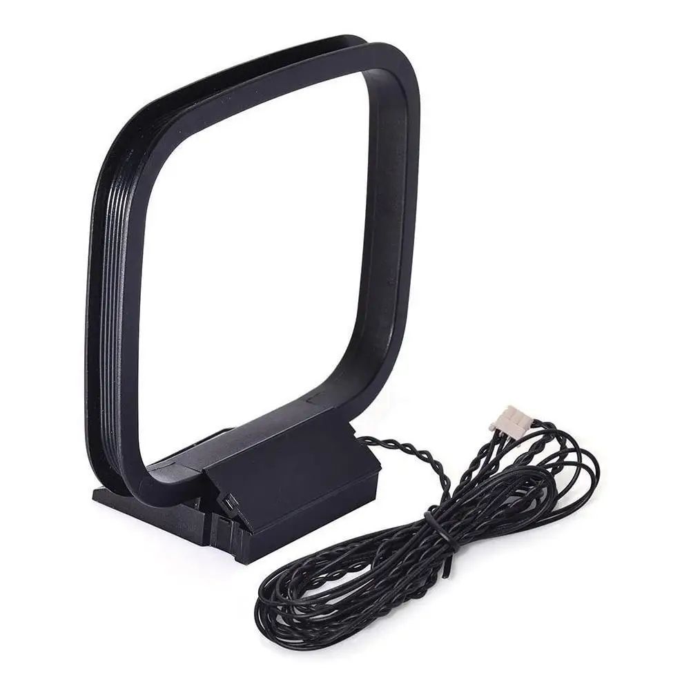 Universal 360 Signal Loop FM AM Radio Antenna For Hi Fi Stereo Systems Universal 360 Signal Loop FM AM Radio Antenna For Hi Fi Stereo Systems