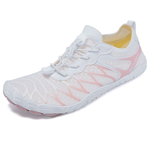Beigefarbene, minimalistische Trailrunning-Schuhe für Herren – leichte, schnell zu schnürende Outdoor-Sneaker, atmungsaktiv und komfortabel, ideal zum Wandern, Spazierengehen, Reisen und für aktive Freizeit. Image