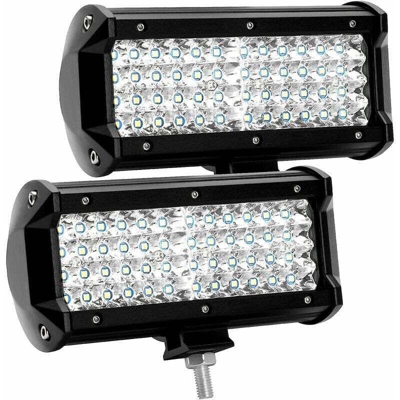 Faro Da Lavoro A Led Da 7 Pollici, 12 V 300 W, Faretto Per Auto A Led Da 144 W, Ip67 Impermeabile, Proiettore, Fendinebbia A Led Da 27.000 Lm, Fari Da Lavoro Per Auto, Camion, Trattore, Suv, Barca (2
