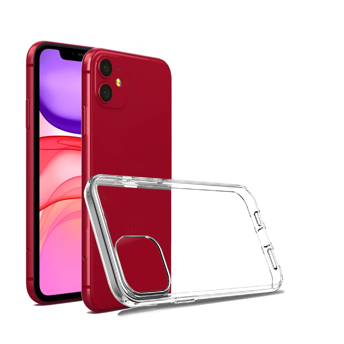 MobileKing Transparente Handyhülle für iPhone 11 Pro - Backcover, TPU, Stoßdämpfend - MBK114