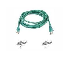 Belkin A3L791-10-GRN-S Snagless Cat5e Cable