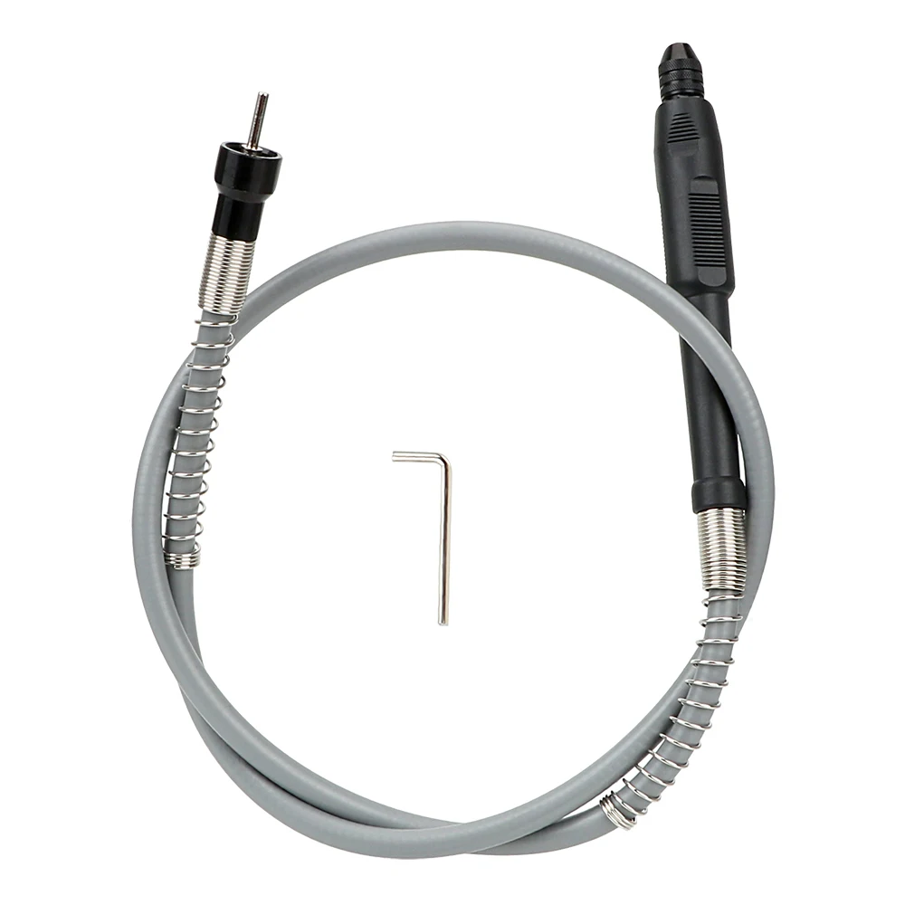 Weicher Flex-Wellenschleifer, flexibler Schaft mit 0,3–3,2 mm Bohrfuttergriff für Dremel 3000-Zubehör für Elektrowerkzeuge Image