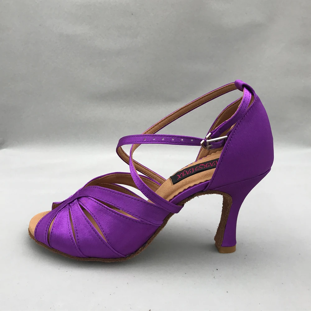 8,5 cm ferse Sexy Elegante Latin Dance Schuhe Für frauen Salsa schuhe practice schuhe bequeme schuhe MS6223BPS niedrigen ferse verfügbar